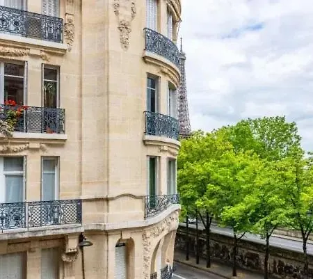 Appartamento Luxueux Avec Vue Sur La Tour Eiffel